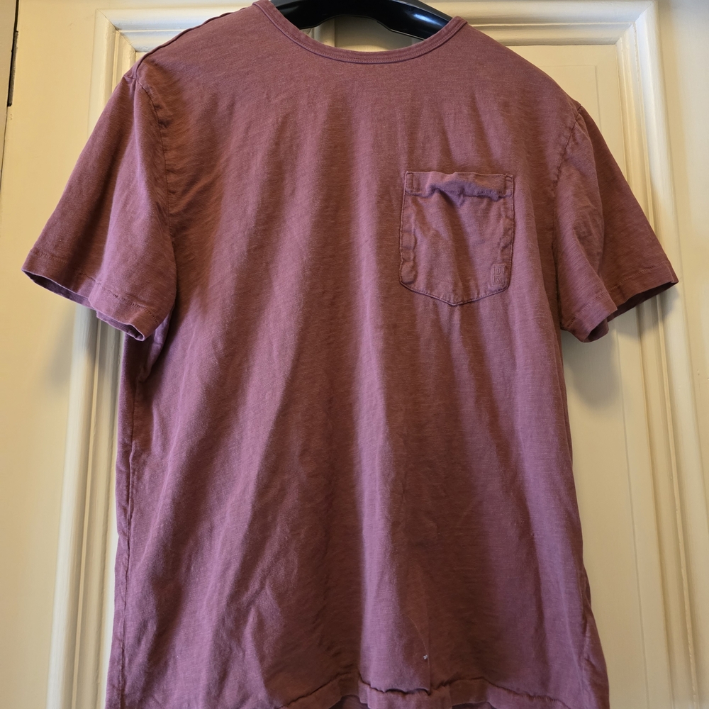Men's Classic Burgundy Pocket Tee